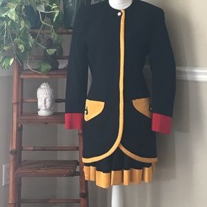 Vinatge Ruffle Skirt Suite